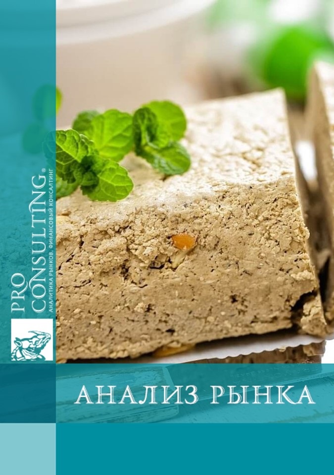 Анализ рынка халвы в Украине. 2021-1 кв. 2024 гг.